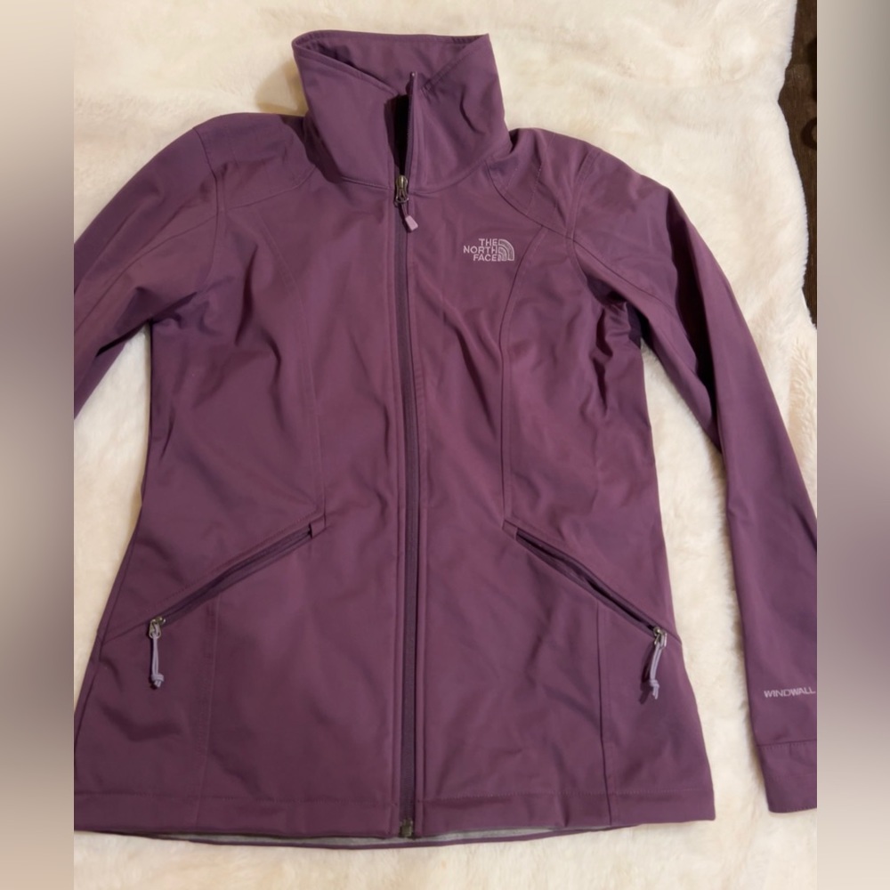 The North Face - Purple Windwall Collection With Collar (Adult S)